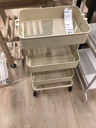 Ikea Raskog Utility Cart 24 99 For Bathroom Ikea Raskog Raskog Utility Cart Raskog
