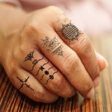 They are a valuable piece of jewelry to portray and take pride in your love. Voorkoms Ring Tattoo Design Men Women Waterproof Temporary Body Tattoo Amazon In Beauty