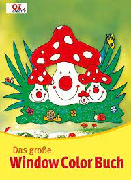 With this individually made unique piece you can do all this and also has a real piece **german handicraft**. Das Grosse Window Color Buch Petra Hassler Amazon De Bucher