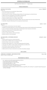 gui developer resume sample mintresume