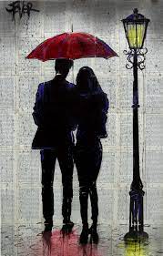 Loui jover creates striking artwork of pen and ink on fragile vintage book pages. Loui Jover Rain Rain Come Again A New Work In The Red