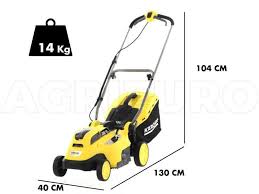 Ryobi 48v brushless 42 in. Kacher Lmo 18 36 Battery Powered Electric Lawn Mower With Grass Coll Best Deal On Agrieuro