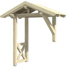 In unserer bildergalerie finden sie. Skan Holz Haustur Vordach Siegen 3 Natur 247 Cm X 116 Cm Kaufen Bei Obi