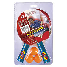 Delta Cyclone 2 Raket 3 Top Masa Tenisi Raket Seti
