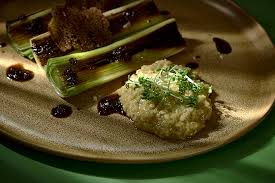 Roasted Leek Passionfruit Porridge Coffee Breakfast And Lunch Recipe In 2020 Roasted Leeks Savoury Food Recipes