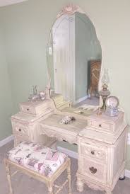 Vegan Friendly Eyeshadow Vanity Makeover Shabby Chic Dresser Antique Vanity