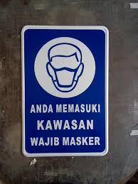 Ada yang butuh stiker seperti ini? Rambu D Sign 1 Rambu Kawasan Wajib Masker Rambu Ojol Facebook