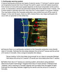 Learn vocabulary, terms and more with flashcards, games and other only rub 220.84/month. Solved 3 Earthquake Warning System A Typical Earthquake Chegg Com