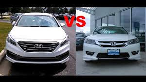 Hyundai sonata 2015 baqaj rezini. New Honda Accord Vs Hyundai Sonata
