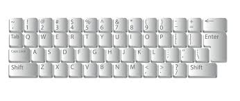 The name comes from the order of the first six keys on the top left letter row of the keyboard ( q w . Computer Keyboard Realistic Keyboard In White Color For Pc With Alphabet Buttons Vector 3563011 Vector Art At Vecteezy
