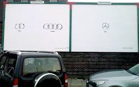 Mercedes Vs Bmw Vs Audi Which Ads Are More Creative Blog Of Francesco Mugnai Advertising Mercedes Great Ads