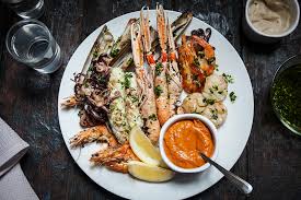 Plateau De Fruits De Mer Grilles A L Espagnole Fervorfervor
