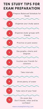 Indeed, study is not just for the night before an assignment or before the exam. Ten Study Tips For Exam Preparation