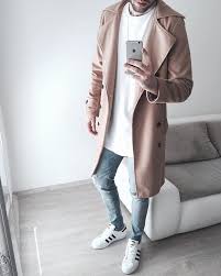Instagram Photo By Mikidmnd Apr 20 2016 At 11 01am Utc White Sneakers Outfit Mens Street Style Overcoat Men