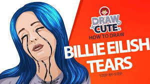 For fans we have prepared a small selection of pictures. How To Draw Billie Eilish Tears Step By Step Guide Draw It Cute