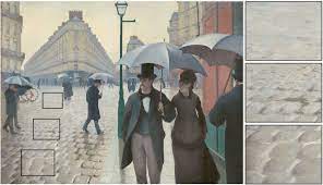 The walkers in paris street: The Painting Paris Street Rainy Day 1877 By Gustave Caillebotte Download Scientific Diagram