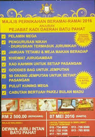 Pakej luxury ballroom idcc pakej perkahwinan. Pakej Perkahwinan Murah Mudah Serendah Rm1000 Sahaja Tamansyurga