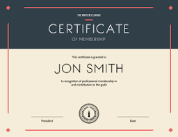 Free printable certificates templates word & sample certificates templates is a sheet of paper given to the person who achieve success at some work or in college and school. Free Printable Certificate Templates Postermywall