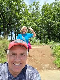 My sister and I hiked Mount Yonah yesterday for here Birthday. Tough 🫡