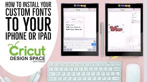 Learn how to add new fonts to your ipad to use with cricut design space app. How To Install Fonts To Your Iphone Or Ipad For Cricut Design Space Software Youtube