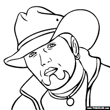 100% free interactive online coloring pages. Jason Aldean Coloring Page