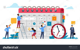People Planning Concept Entrepreneurship And Calendar Schedule Planning With Filling Course Ca Content Marketing Calendar Marketing Calendar Content Marketing