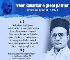 Indian revolutionary and hindu political leader, who is credited with developing an indian nationalist political ideology he termed hindutva. Uzivatel Mahadev Desai Na Twitteru Those Who Have Poor Knowledge Of History Or Who Are Victims Of Wrong Teaching Of History By Corrupt Anti National Dynasty Should Read This Quote By Pujya