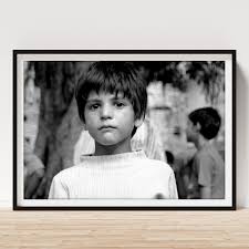 Portrait Of Young Innocent Boy Art Print by Karan Anand - Fine Art America