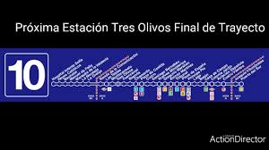 La línea 4 es una de las 5 actuales líneas que conforman el ferrocarril metropolitano del metro de santiago en chile. Metro De Madrid Megafonia Linea 10a Youtube
