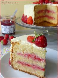 Layer Cake Fraises Citron Perle En Sucre Recette Gateau Leger Recette Cake Design Recette Gateau Fraise
