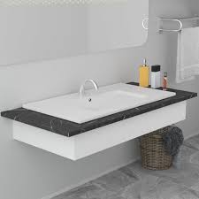 Dans cette longue vidéo je vous montre en détail comment remplacer un lavabo mural par un lavabo sur meuble. Vasque Double Encastrees Pour Salle De Bains Achat Vente Pas Cher