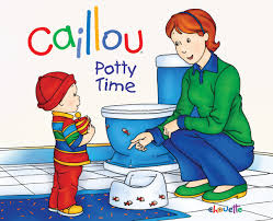 caillou potty time hand in hand amazon co uk joceline