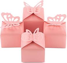 Amazon Com Kslong 50 Cajas De Regalo De Mariposa Rosa Para Nina Baby Shower Mariposa Caja De Dulces Para Decoracion De Fiestas Bodas Cumpleanos Pequenas Cajas De Regalo Rosa Hogar Y Cocina