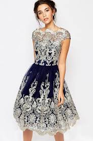 Short Sleeves Retro Embroidery Knee Length Lace Party Dress Black Dresses Blue Dresses Knee Length Dresses Prom Dresses Short Ball Gown Dresses Lace Dress