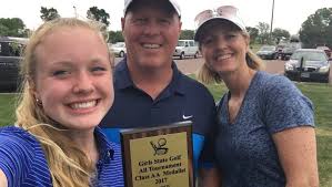 A lasting bond: O'Gorman's Carly Kunkel honors late father through shared  love of golf