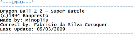 It was released in 2005. Dragonball Z 2 Super Battle Arcade Commands Moves Gamesdatabase Org