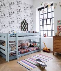 The tall front cover of the trundle is the perfect feature to conceal your mattress and bedding for a clean, tidy appearance. Pin By Delia Anaya On Kids Childrens Bedrooms Kids Bunk Beds Modern Bunk Beds