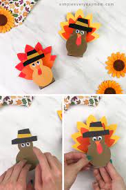 Toilet Paper Roll Turkey Craft For Kids Thanksgiving Crafts For Kids Crafts Turkey Craft