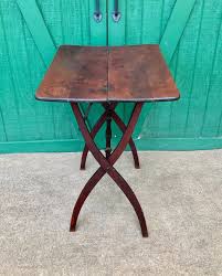 Ships free orders over $39. Folding Card Table Campaign Table Wood Table Small Table Etsy