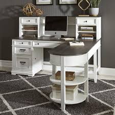Liberty Furniture Allyson Park Transitional L Shaped Desk With Hutch Wayside Furniture Desk Hutch Sets Related:l shaped desk white l shaped desk black l shaped glass computer desk gaming desk.