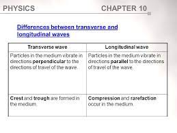 The common features of longitudinal and transverse wave are as follows. Characteristics Of Longitudinal And Transverse Waves Class 11 Chapter 3 1 Characteristics Of Wave Motion And Echoes Frank Modern Certificate Solutions For Class 10 Physics Icse Topperlearning Learn Vocabulary Terms