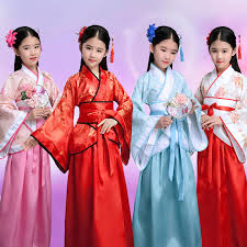 Pakaian tradisional orang melayu terengganu yang biasa dikenakan oleh masyarakat sekarang dengan baju kurung teluk belanga dan pakaian tradiri cina. Cina Kuno Kostum Anak Tujuh Peri Hanfu Pakaian Tradisional Tari Tradisional Cina Gaun Untuk Gadis Tarian Rakyat Cina Aliexpress