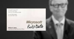 A large selection of templates will appear. 15 Stunning Business Cards Of Famous Personalities