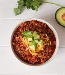 Keto Crockpot Chili Low Carb Beef Chili Recipe Keto Chili Recipe Keto Crockpot Recipes Crockpot Chili