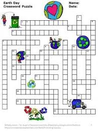 Earth Day Crossword Puzzle Vocabulary Distance Learning Packet Digital Print Crossword Puzzle Theme Activity Earth Day Activities