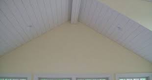 Tongue Groove Painted Pine Ceiling Home Improvement Alternatives To Drywall Cathedral Ceiling
