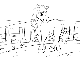 Pony ausmalbilder gratis ausmalbilder pferde malvorlagen. Kostenlose Malvorlagen Pferde Frohliches Pony Galoppiert Uber Wiesen