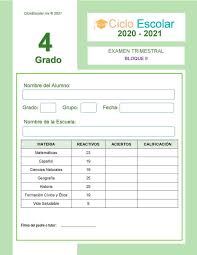 Published on feb 28, 2011. Preguntas Y Respuetas Para El Examen Trimestral Bloque Ii Grado 3Âº Y 4Âº 2021 Imagenes Educativas