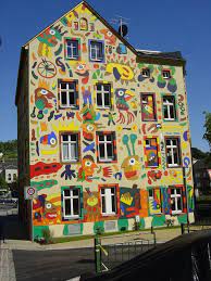 Dezember 2017 ist sie in der armlandstraße 2 a untergebracht. Buntes Haus Foto Bild Architektur Motive Bilder Auf Fotocommunity