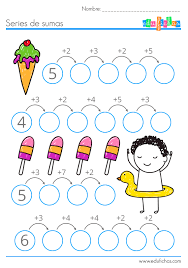 Actividades para niños de primaria. Fichas De Sumas Para Ninos Actividades De Matematicas Preescolares Actividades De Matematicas Matematicas Primero De Primaria